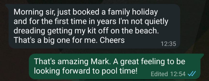 WhatsApp message